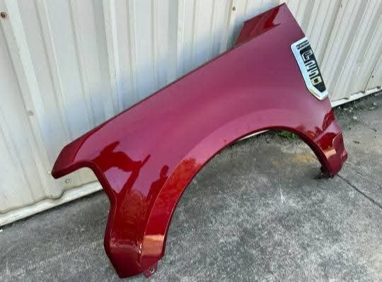 2017-2022 Ford F250 F350 Driver Fender
Ruby Red fender with badge