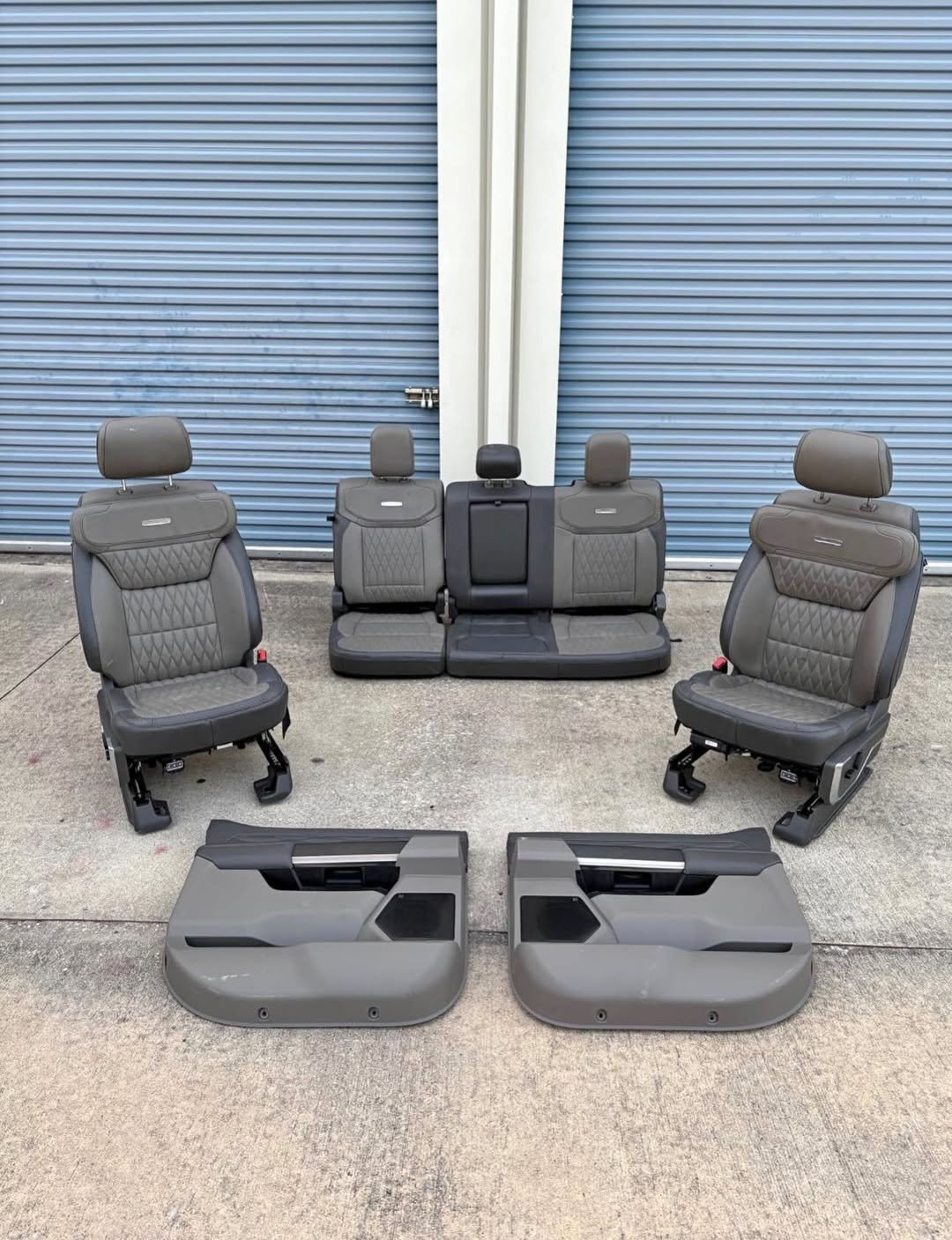 2024 2025 2026 Ford F250 F350 F450 Platinum Plus Seat Set